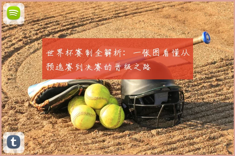 世界杯赛制全解析：一张图看懂从预选赛到决赛的晋级之路